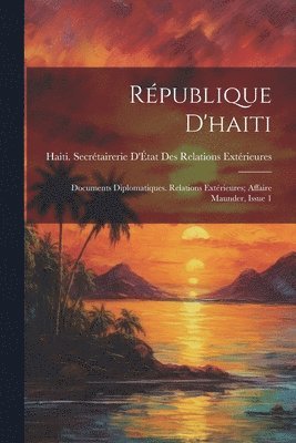 bokomslag Rpublique D'haiti