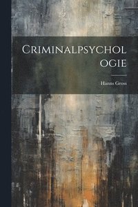 bokomslag Criminalpsychologie