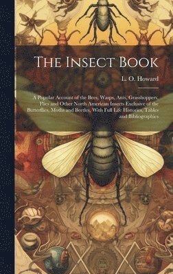 bokomslag Insect Book; a Popular Account of the Bees, Wasps, Ants, Grasshoppers, Flies and Other North American Insects Exclusive of the Butterflies, Moths and Beetles, With Full Life Histories, Tables and B...