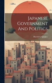 bokomslag Japanese Government And Politics