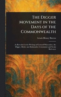 bokomslag Digger Movement in the Days of the Commonwealth