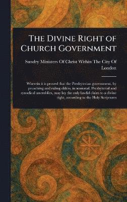 bokomslag Divine Right of Church Government