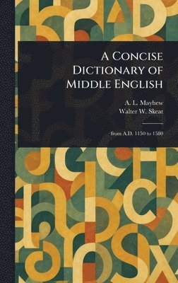 bokomslag Concise Dictionary of Middle English
