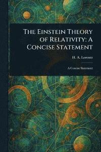 bokomslag Einstein Theory of Relativity