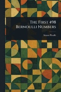 bokomslag First 498 Bernoulli Numbers