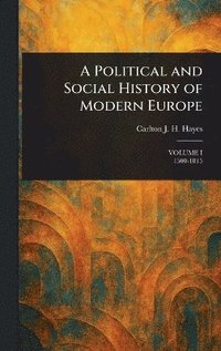bokomslag Political and Social History of Modern Europe