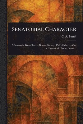bokomslag Senatorial Character