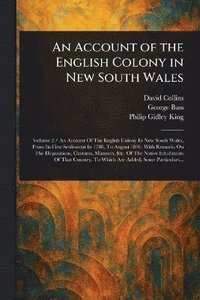 bokomslag Account of the English Colony in New South Wales