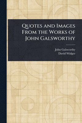 bokomslag Quotes and Images From the Works of John Galsworthy