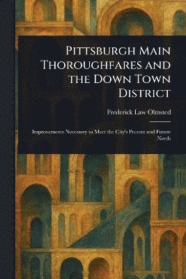 bokomslag Pittsburgh Main Thoroughfares and the Down Town District