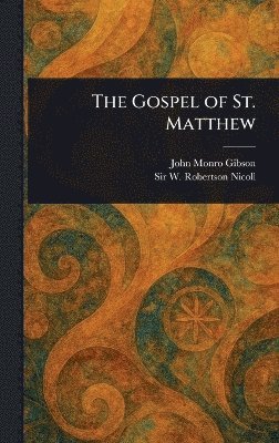 bokomslag Gospel of St. Matthew