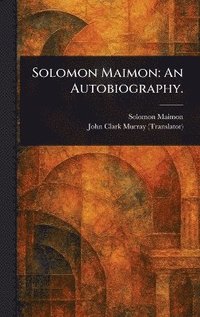 bokomslag Solomon Maimon
