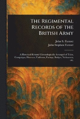 bokomslag Regimental Records of the British Army