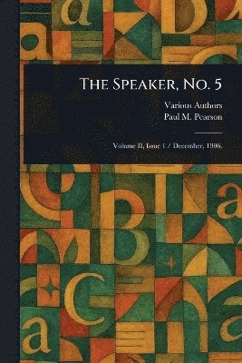 bokomslag Speaker, No. 5