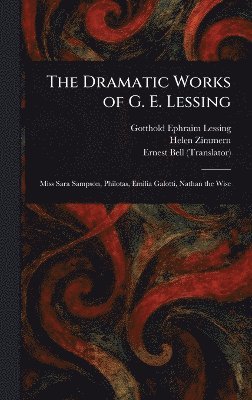 bokomslag Dramatic Works of G. E. Lessing