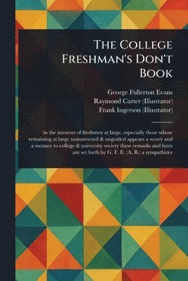 bokomslag College Freshman's Don't Book