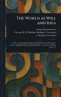 bokomslag World as Will and Idea