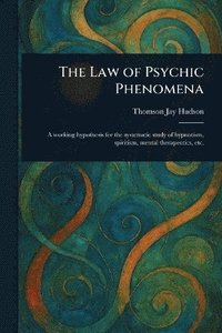 bokomslag Law of Psychic Phenomena