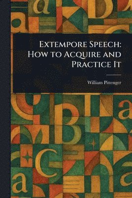 bokomslag Extempore Speech