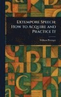 bokomslag Extempore Speech
