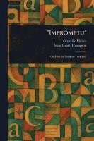 bokomslag 'Impromptu'