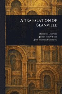 bokomslag Translation of Glanville