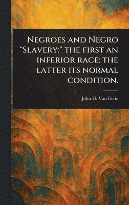 bokomslag Negroes and Negro "Slavery
