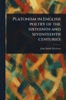 bokomslag Platonism in English Poetry of the Sixteenth and Seventeenth Centuries