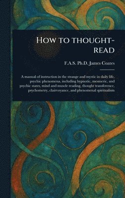 bokomslag How to Thought-read