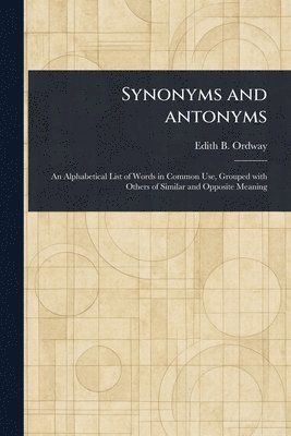 Synonyms and Antonyms 1