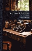 bokomslag Author & Printer