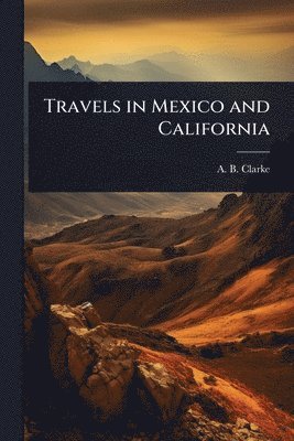 A B Clarke - Travels in Mexico and California, Häftad