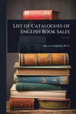 List of Catalogues of English Book Sales, Häftad