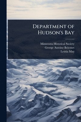 bokomslag Department of Hudson's Bay