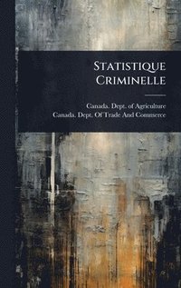 bokomslag Statistique Criminelle