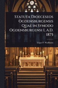 bokomslag Statuta Dioeceseos Ogdensburgensis Quae in Synodo Ogdensburgensi I, A.D. 1875