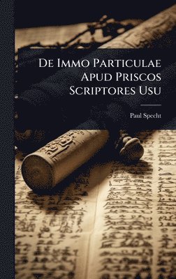 De Immo Particulae Apud Priscos Scriptores Usu