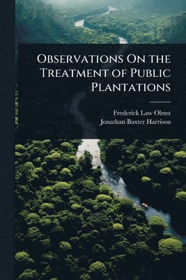 bokomslag Observations On the Treatment of Public Plantations
