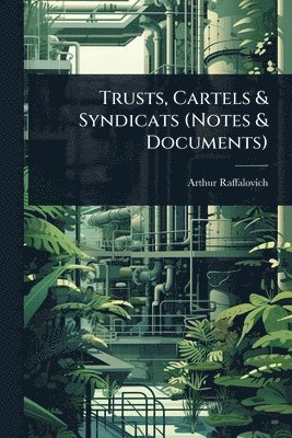 Trusts, Cartels & Syndicats (Notes & Documents)