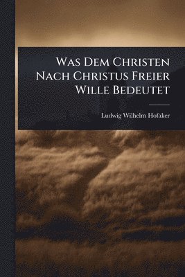 Was Dem Christen Nach Christus Freier Wille Bedeutet