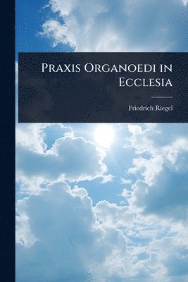 bokomslag Praxis Organoedi in Ecclesia