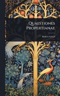 bokomslag Quaestiones Propertianae