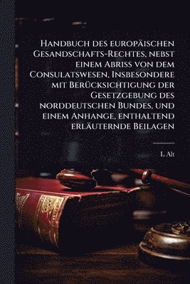 bokomslag Handbuch des europäischen Gesandschafts-Rechtes, nebst einem Abriss von dem Consulatswesen, Insbesondere mit BerÃ1/4cksichtigung der Gesetzgebung des norddeutschen Bundes, und einem Anhange, enthal...