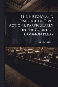 bokomslag The History and Practice of Civil Actions, Particularly in the Court of Common Pleas