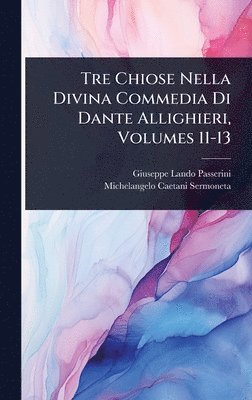bokomslag Tre Chiose Nella Divina Commedia Di Dante Allighieri, Volumes 11-13