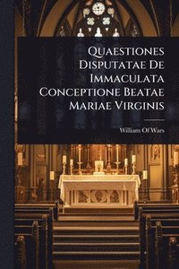 bokomslag Quaestiones Disputatae De Immaculata Conceptione Beatae Mariae Virginis