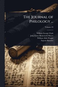 bokomslag The Journal of Philology ...