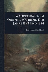 bokomslag Wanderungen Im Oriente, Während Der Jahre 1843 Und 1844