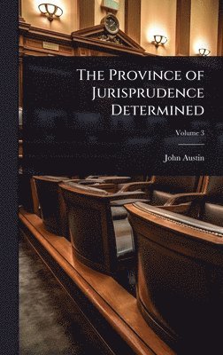 bokomslag Province of Jurisprudence Determined