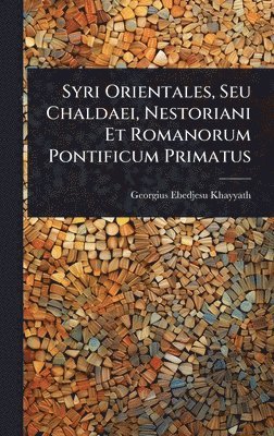 bokomslag Syri Orientales, Seu Chaldaei, Nestoriani Et Romanorum Pontificum Primatus